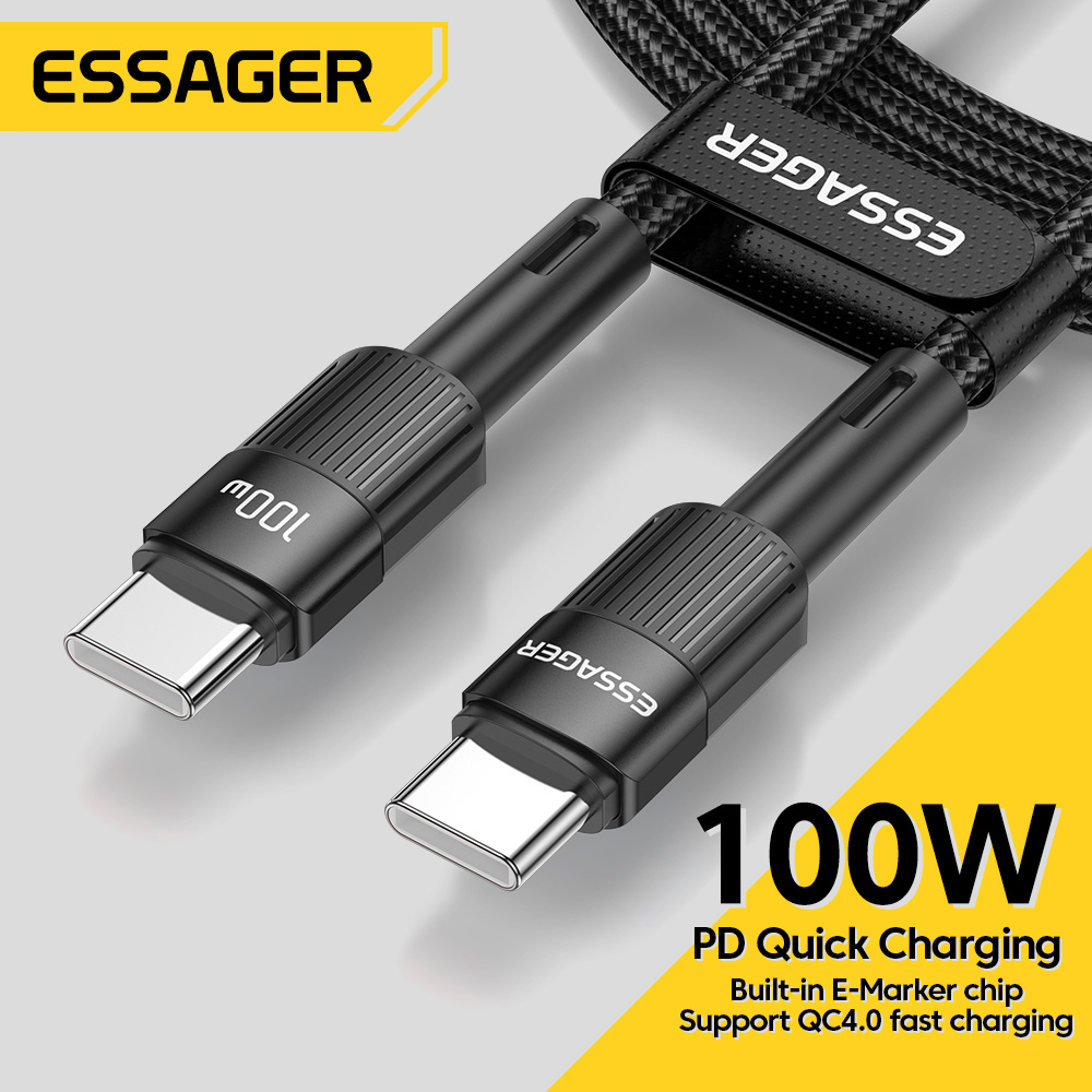 Câble USB C vers USB C - Chargeur Rapide