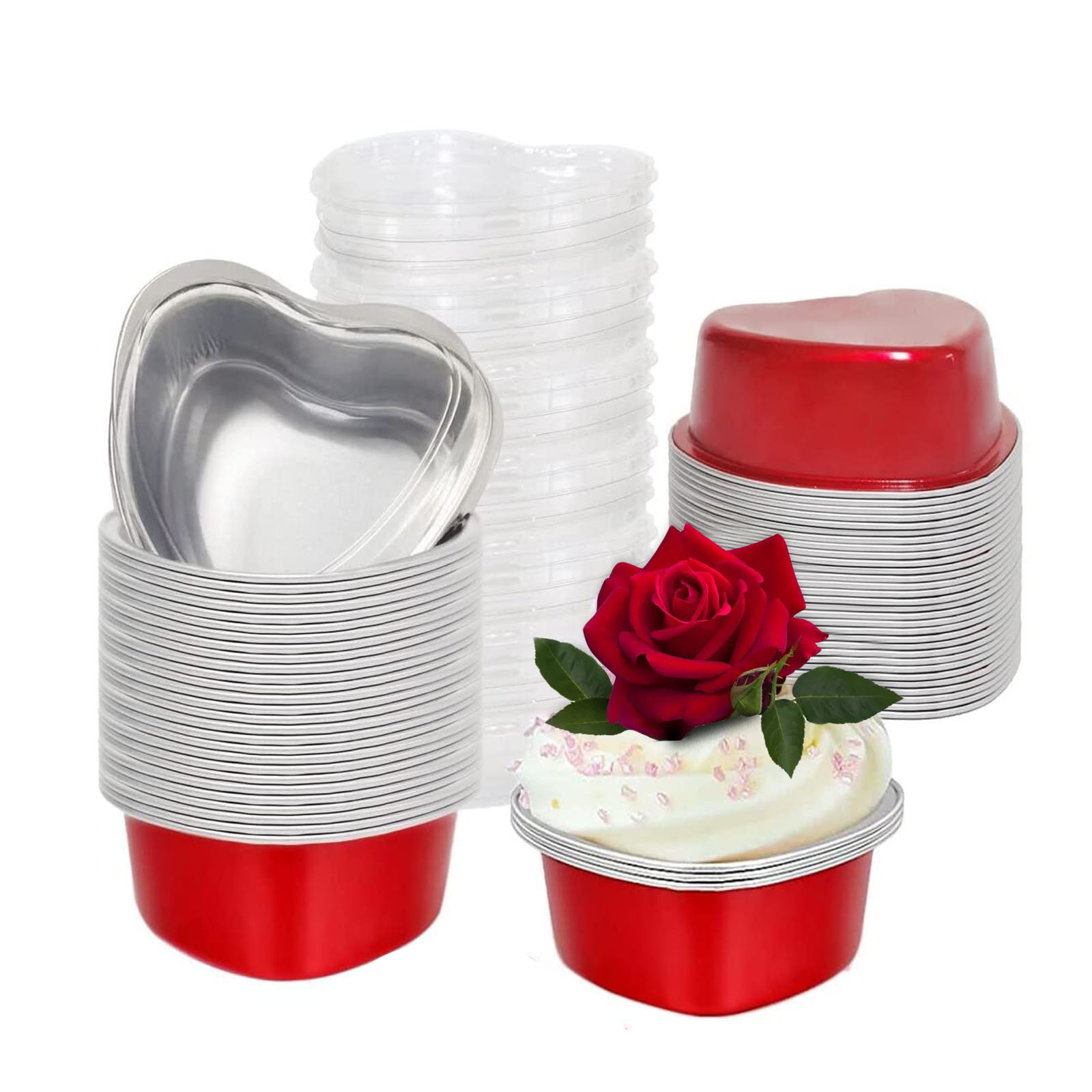 Heart Shaped Anode Cake Pan Loose Bottom Cake Molds Non - Temu