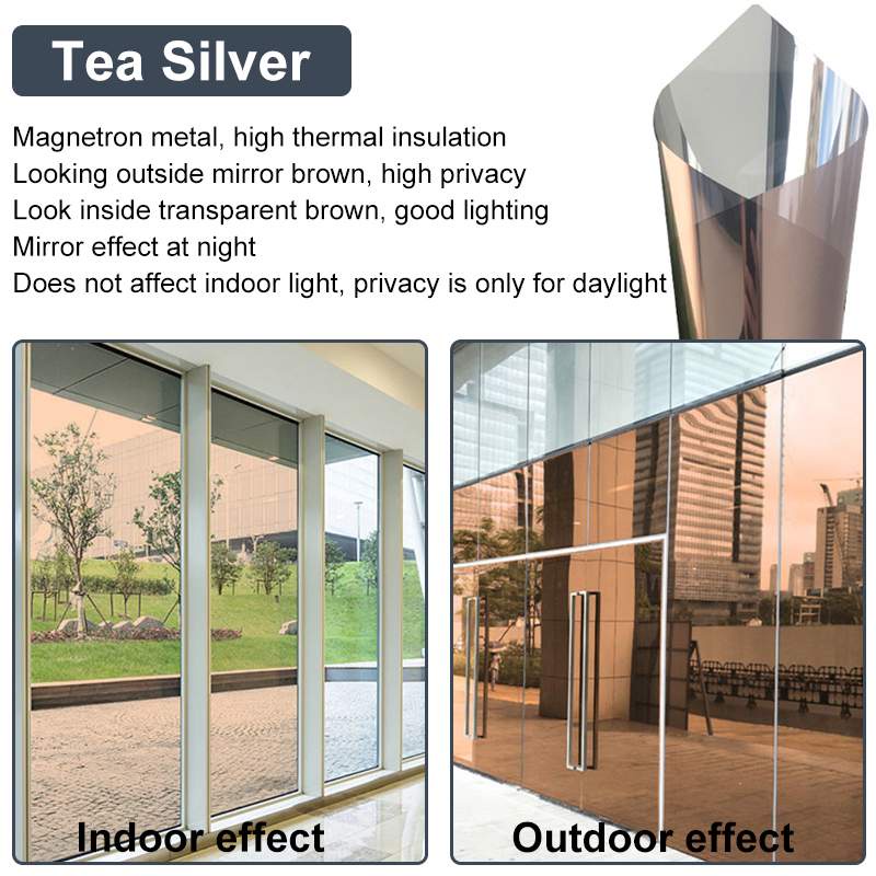 Lámina Solar Anti mirar vidrieras adhesivo de vinilo Espejo para la  construcción de una manera de matiz de la ventana de la película anti-UV -  China La película de la ventana, la