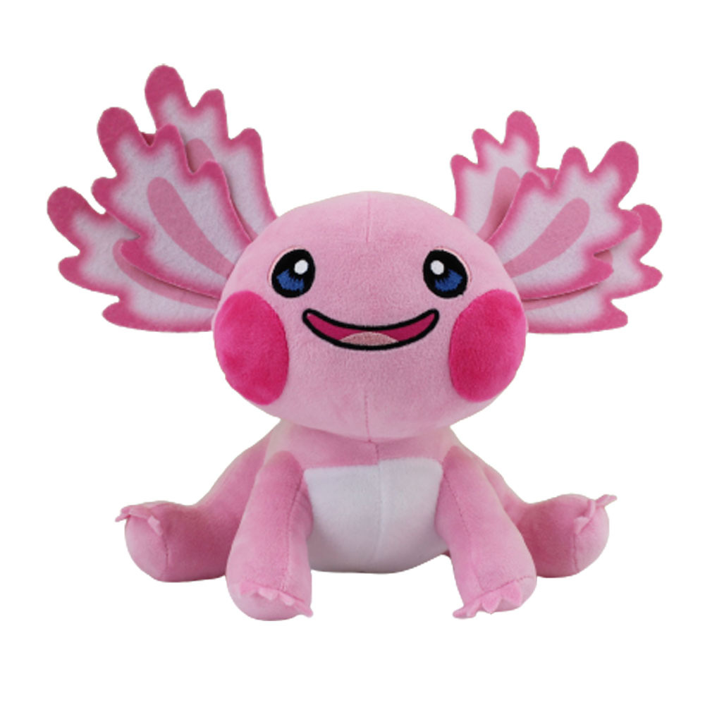 Kawaii Axolotl Plush Toy Animal Axolotl Plushies Figure Doll Cartoon Animal  Soft Pink Axolotl Stuffed Dolls for Kids Gifts