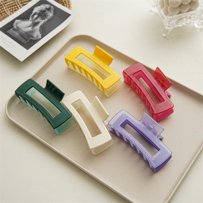 Large Hair Claw Clips For Thick Hair Strong Hold Banana Clips