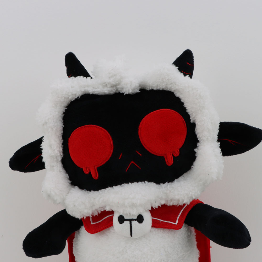 Yesterday I got my cult of the lamb plushy and I love it so much  🤩🤩🤩🐑🐑🐑 cult of the lamb has to be one of my favourite games of all  time :) 