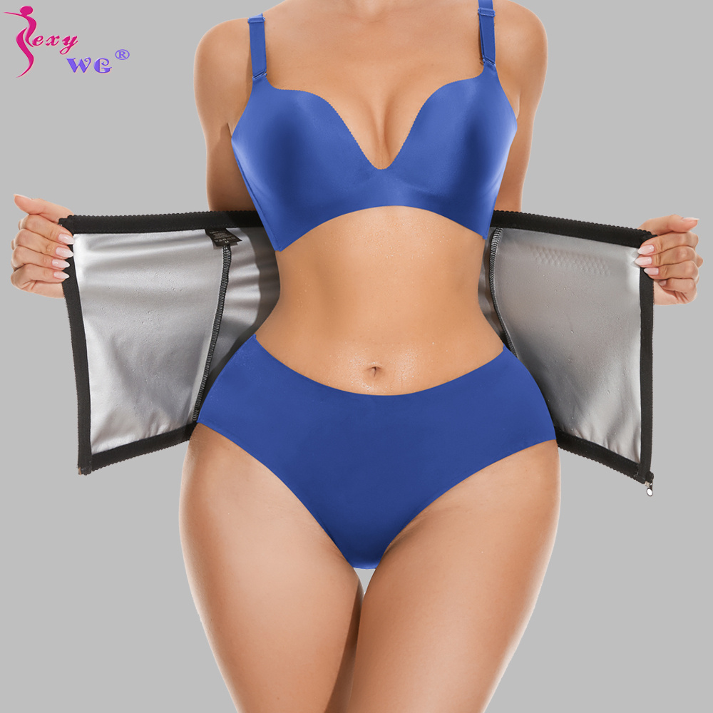 4-in-1 Sauna Sweat Waist Trimmer: Get in Shape Fast with Our Waist Trainer,  Butt Lifter & Tummy Control Body Shaper!