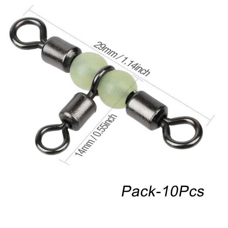 Corrosion-Resistant Fishing Bead Chain Swivel Fishing Rolling Solid Ring  Connector Fishing Accessories - AliExpress