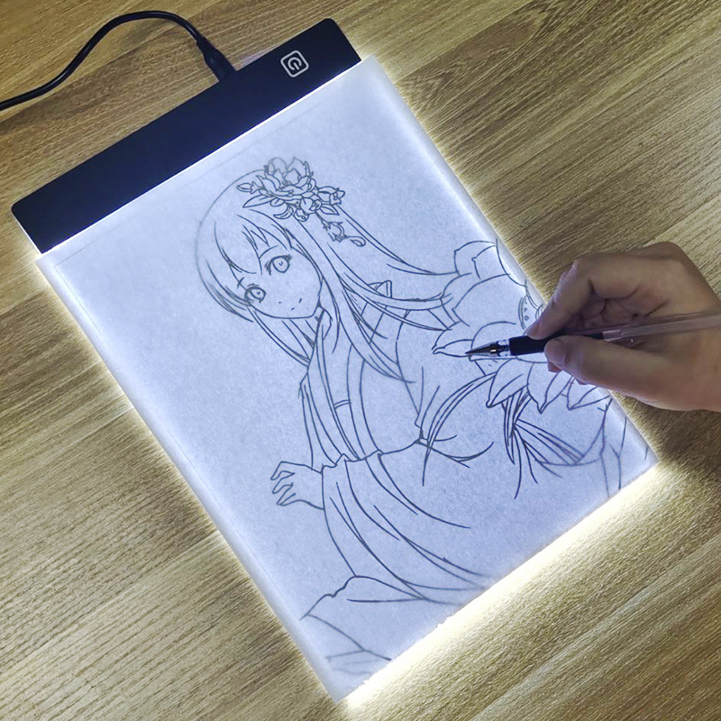 A3 Purple Border Scale Dotless Anime Drawing Drawing Diy Sketching And  Copying Drawing Board Copying Board Stationery And Educational Supplies -  Temu