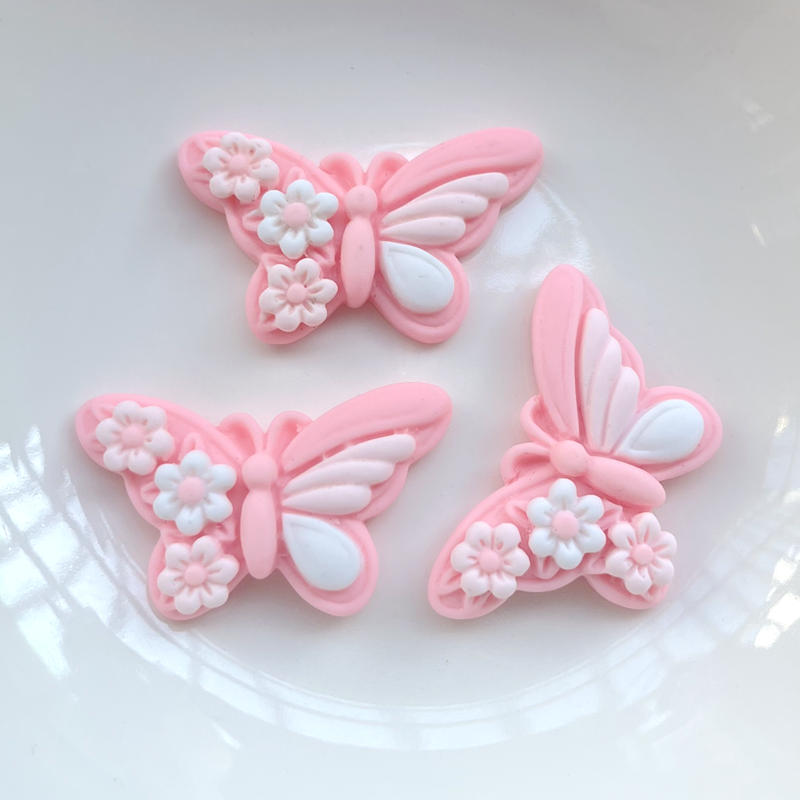 Small Heart Star Strawberry Gemstone Ribbon Flower Butterfly Silicone Mold  (16 Cavity) | Assorted Kawaii Mold for Resin Art