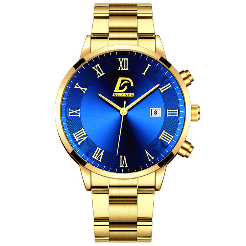 reloj hombre barato reloj mujer smartwatch ZHANGZONG Reloj de cuarzo para  hombre con correa de acero inoxidable, reloj de pulsera de negocios a la  moda, reloj plateado/dorado en dos tonos(Color:C,Size : 