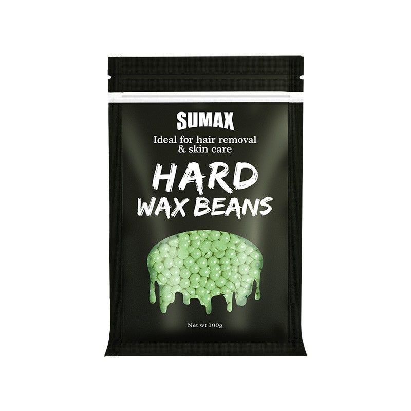 Sumax Depilatory Hard Wax Beans Pellet Waxing Removal 100g Hair Removal  Beads Coarse Hair - Beauty & Personal Care - Temu