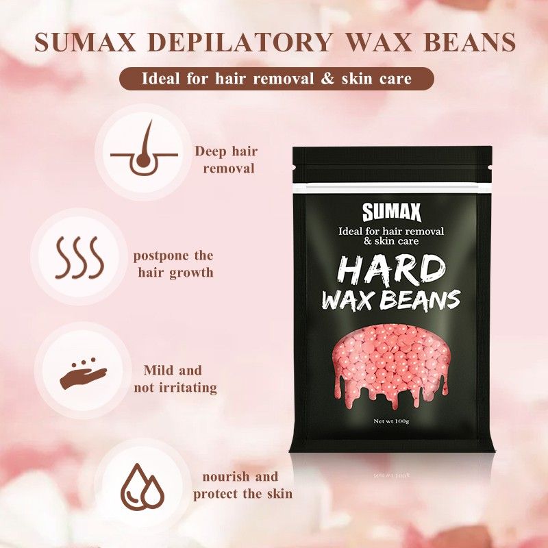 Sumax Depilatory Hard Wax Beans Pellet Waxing Removal 100g Hair Removal Beads Coarse Hair - Beauty & Personal Care - Temu Sumax Depilatory Hard Wax Beans Pellet Waxing Removal 100g Hair Removal Beads Coarse Hair - Beauty & Personal Care - Temu