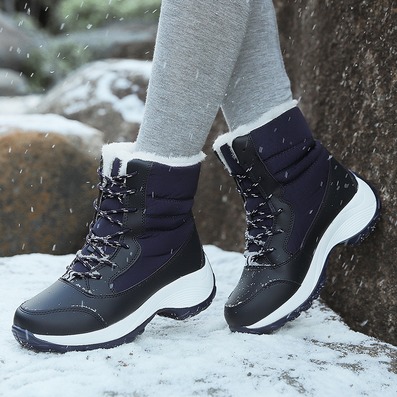 Women's Outdoor Warm Comfy Short Boots Winter Thermal - Temu