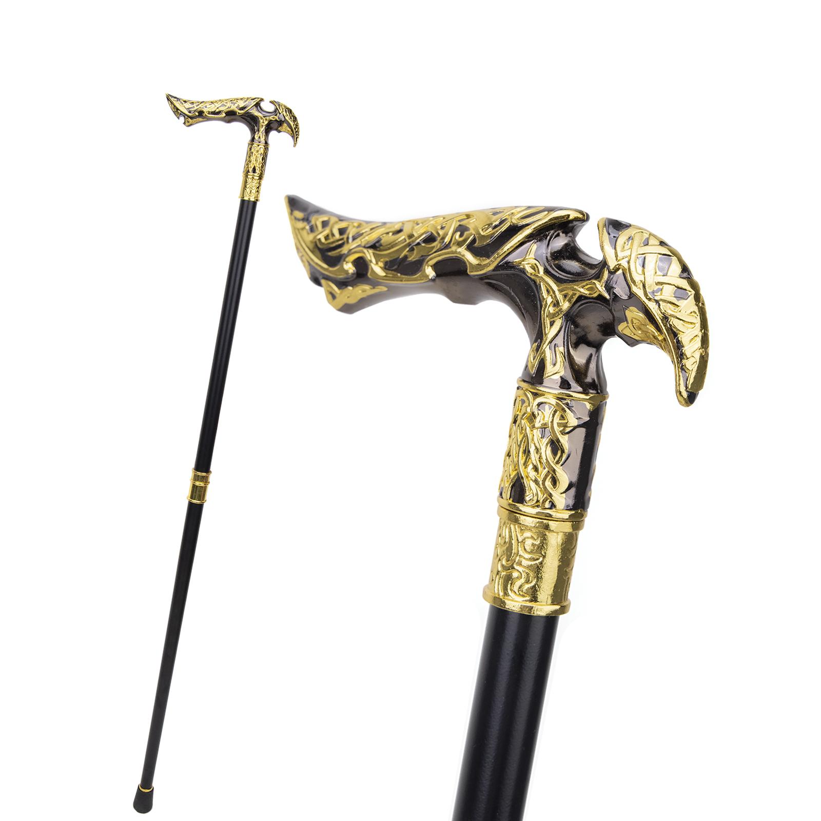 Black Luxury Curve Line Type Walking Cane Fashion Decorative Walking Stick  Gentleman Elegant Cosplay Cane Knob Crosier 93cm - buy Black Luxury Curve  Line Type Walking Cane Fashion Decorative Walking Stick Gentleman