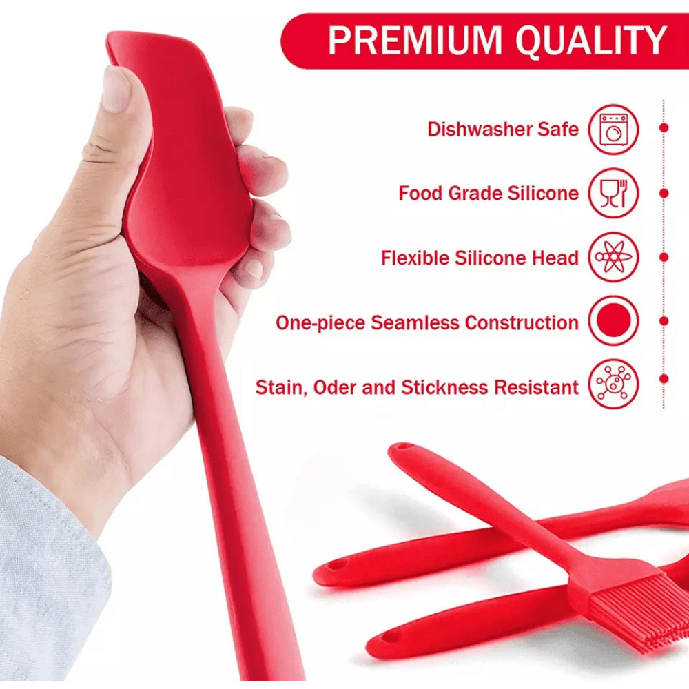 Food Grade Silicone High Temperature Resistant Shovel Spoon