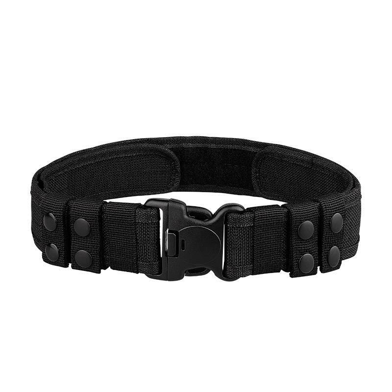 New Men's Army Style Combat Belts Quick Release Tactical Belt, Fashion Oxford Waistband For Outdoor Fishing