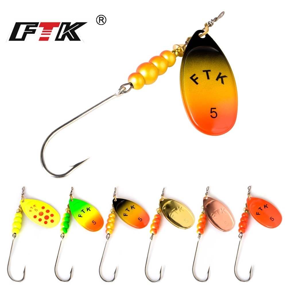 Ftk 1pc 4 13 Inch 0 53oz Spinner Bait Bass Lure Bait With - Temu