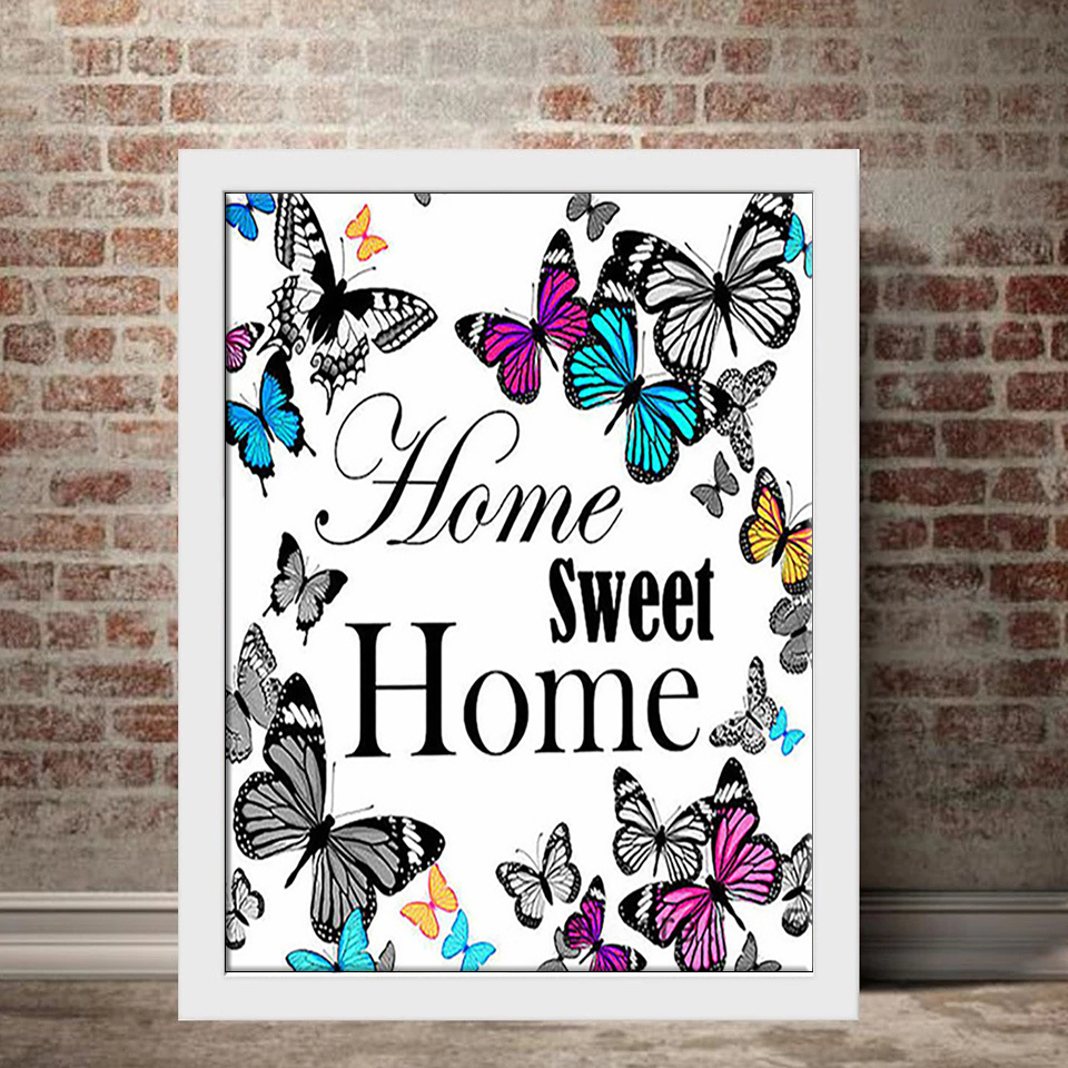 DIY Diamond Painting Sweet Home - 5D DIY Embroidery Kits Home Decor