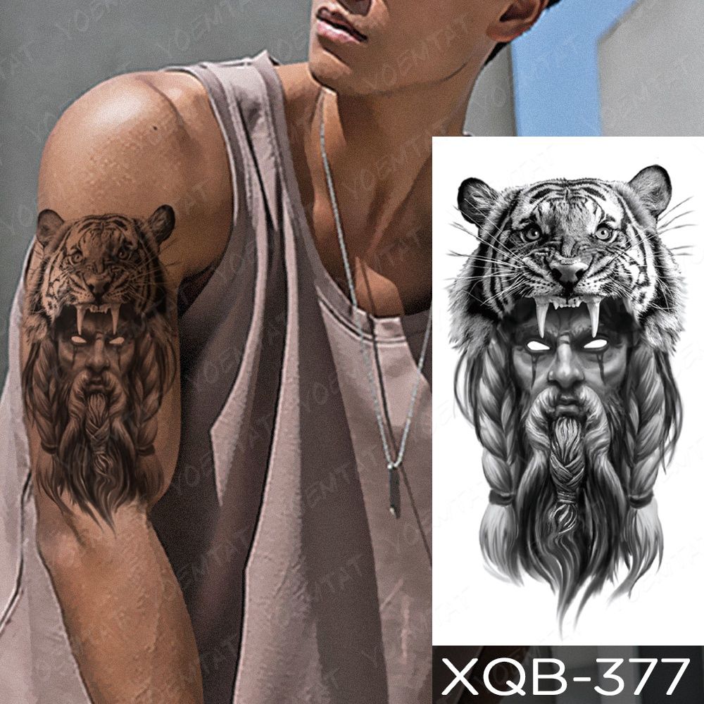 Temporary Tattoos For Men Women Kids Fake Tattoos Body Art Arms Thighs Chest  Back Neck | Shop On Temu And Start Saving | Temu