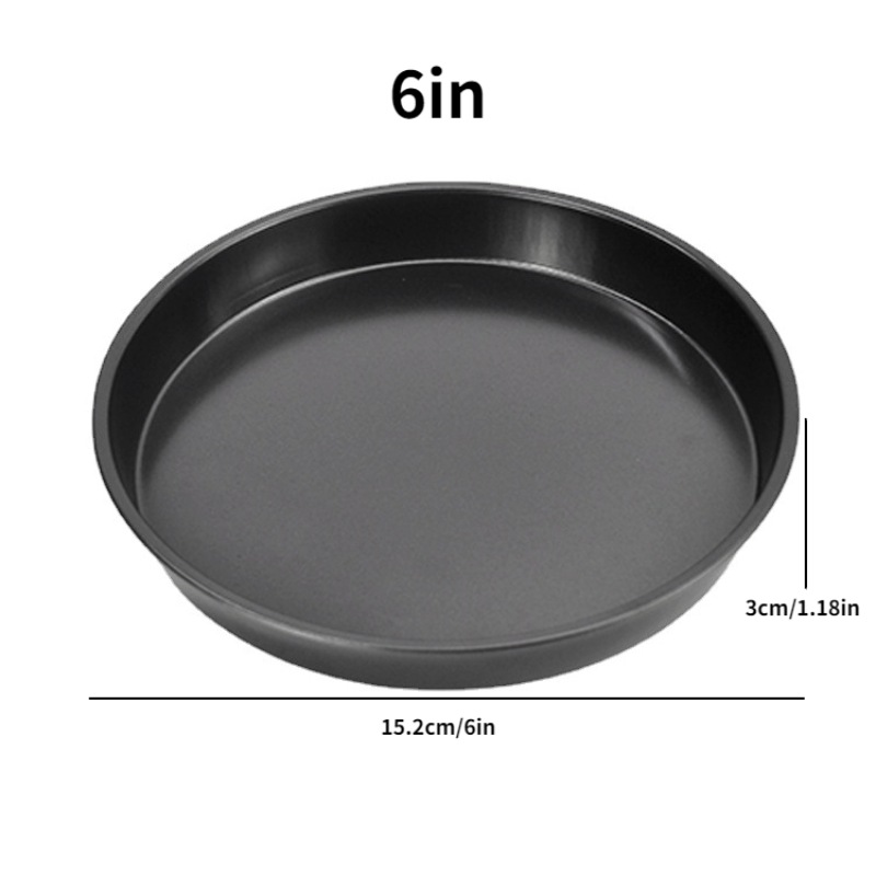 5-10inch Round Deep Dish Pizza Pan Non-stick Pie Tray Baking Kitchen Tool