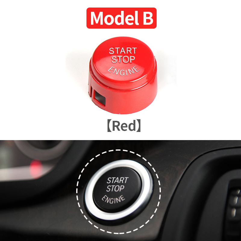 Commutateur bouton rouge démarrage et arrêt moteur pour BMW Série 1 F20 F21