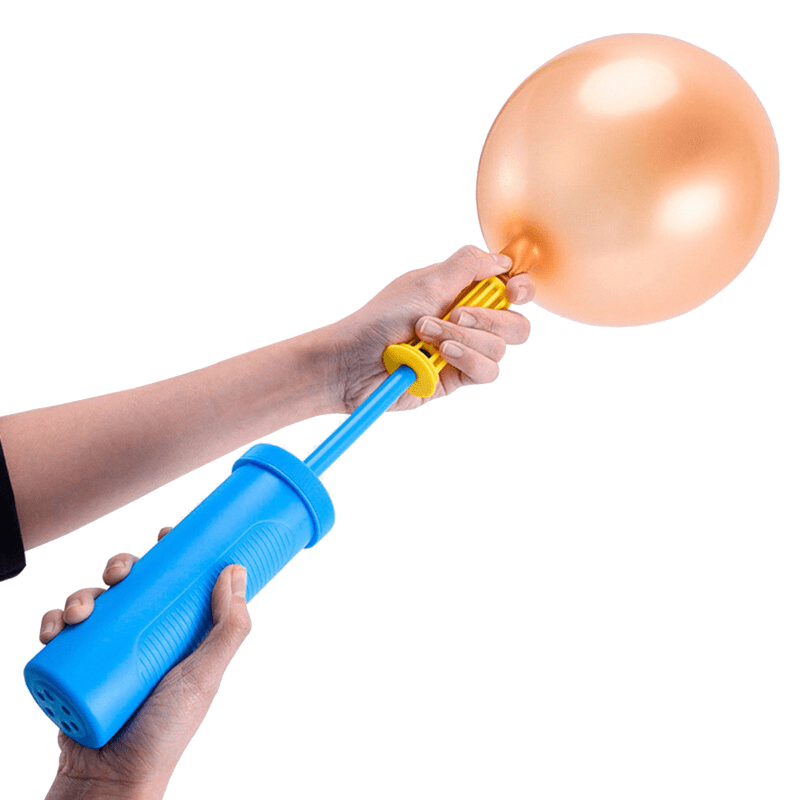 S&S Worldwide Hand-Held Balloon Inflator. Durable 11 x 2 Plastic Inflator  Makes Blowing Up Balloons a Snap. For Round or Long Tying Balloons. Perfect  For Birthday Parties and Holiday Celebrations.