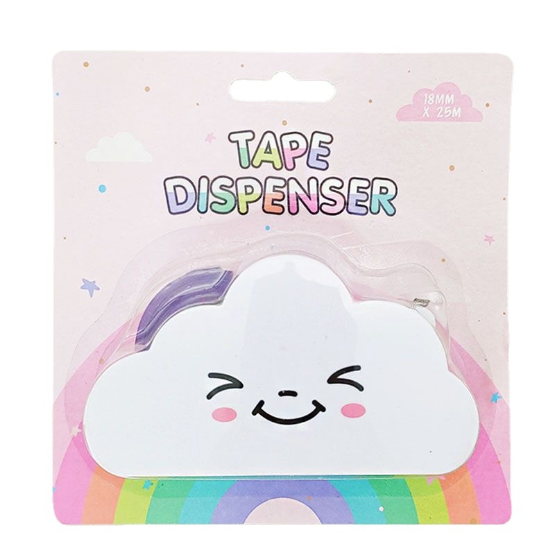Rainbow Tape Dispenser Cute Holder Home School Office - Temu