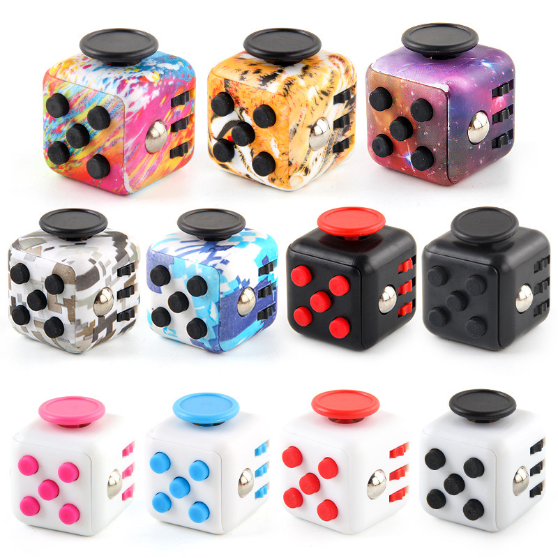 Canyoo Cube Stress Relief Reduce Anxiety Toys Adults Children Colorful  Decompression Dice Eliminate Bad Habits Multi Function Easy Carry Killing  Time
