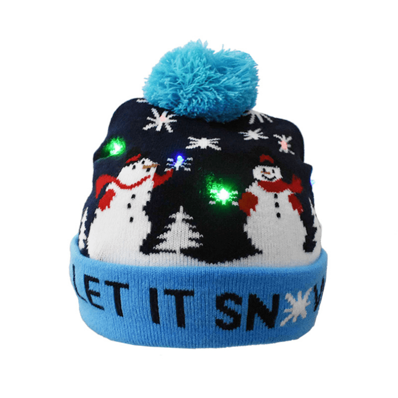 Christmas Hat Colorful Xmas Hat For Unisex Kids Winter Snow - Temu