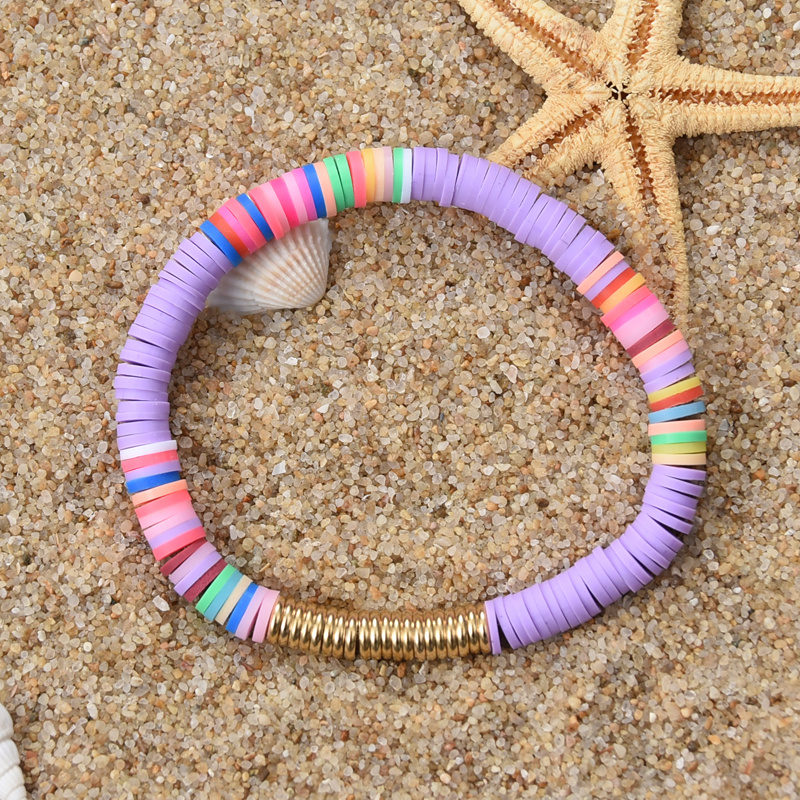 100 Piece Unique Clay Beads, Multi-Color Boho Style Beads,Unique Clay –  Triveni Crafts