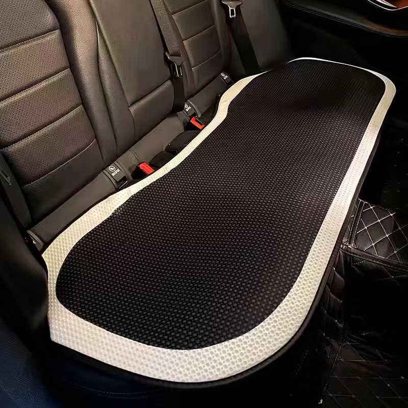 1pc Honeycomb Textured Breathable Car Seat Cushion For All Season