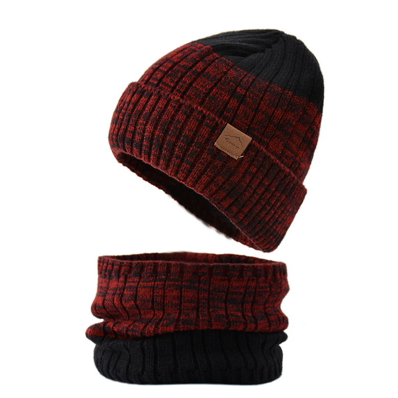 Mens Autumn And Winter Outdoor Wool Hat For Men Knitted Thermal Warm Hat  Plush Thickened Thermal For Snow Weather, Today's Best Daily Deals