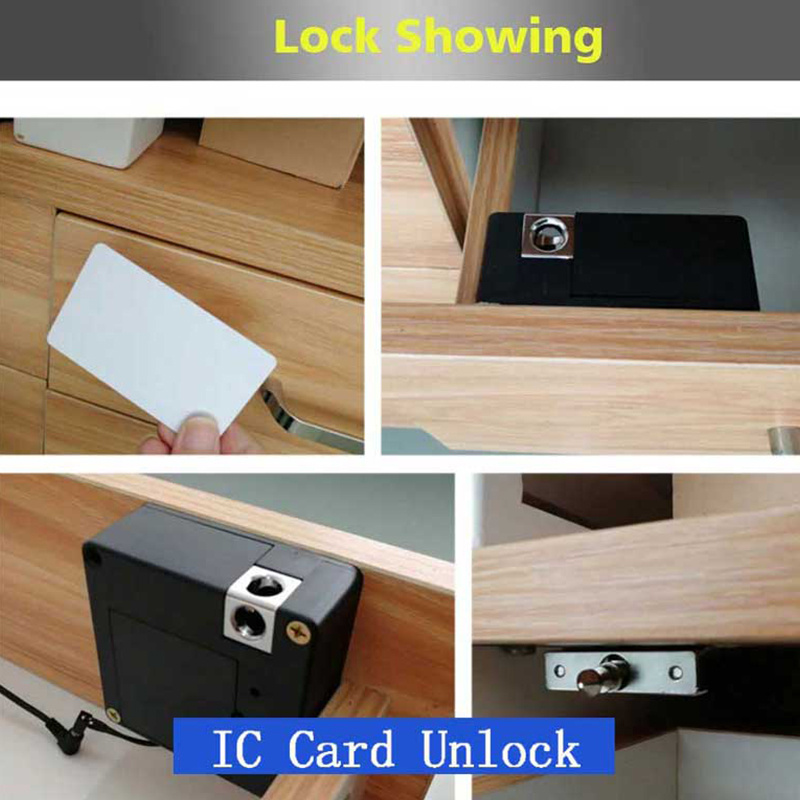 Intelligent Door Cabinet Lock  Electronic Lock Nfc Furniture - Keyless  Invisible - Aliexpress