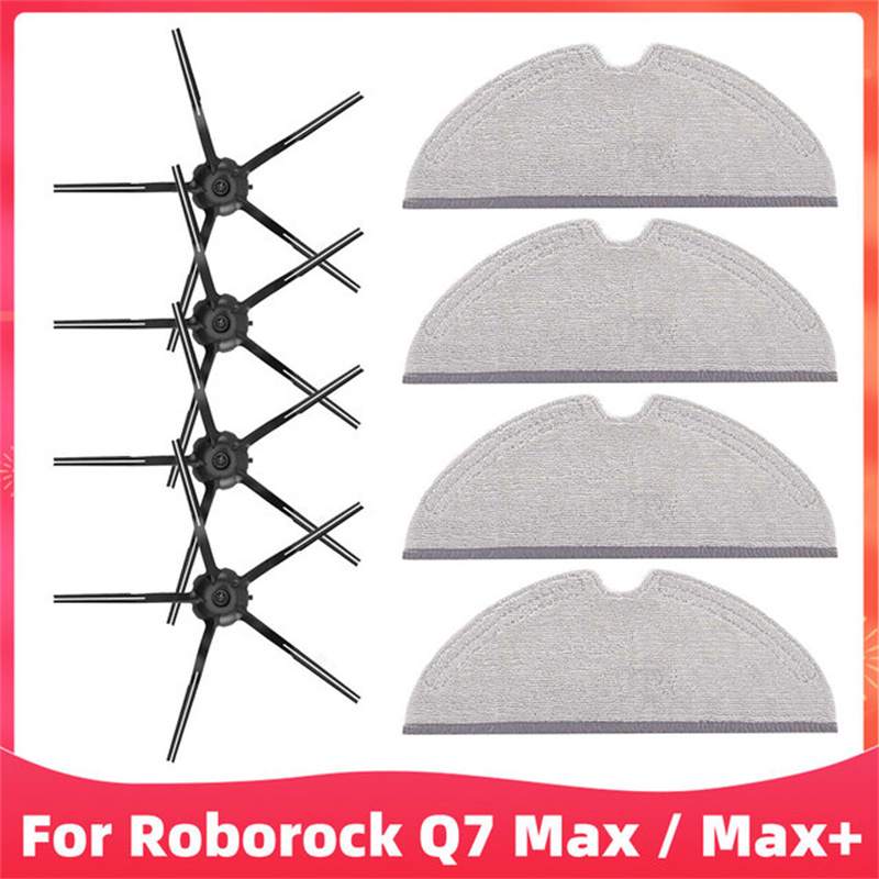 Pour Xiaomi Roborock Q7 Max / Q7 Max + / T8 Robot Aspirateur Pièces De  Rechange Accessoires Brosse Principale Brosse Latérale Filtre Hepa  Vadrouille Chiffon - Appareils - Temu Switzerland