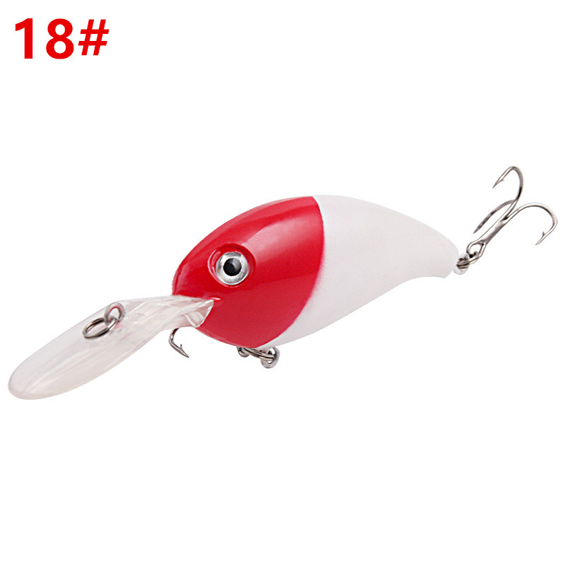 Laser Crankbaits Fishing Lures Wobblers Artificial Crank Bait Bass Tackle  13.6g 10cm