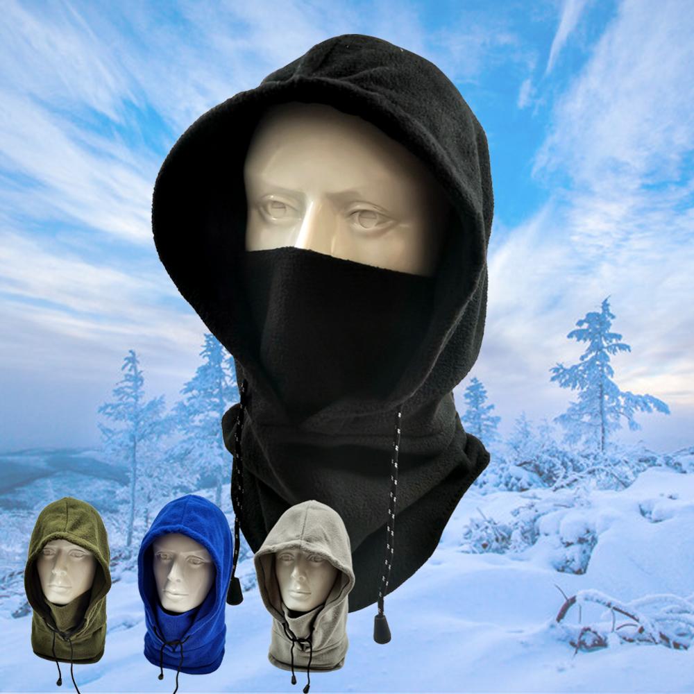 Winter Warm Hat Tactical Balaclava Ski Mask Windproof Fleece