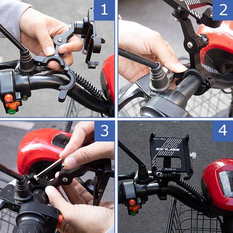 Motorrad Handyhalterung Fahrrad Handyhalter – Upgrade Quick - Temu