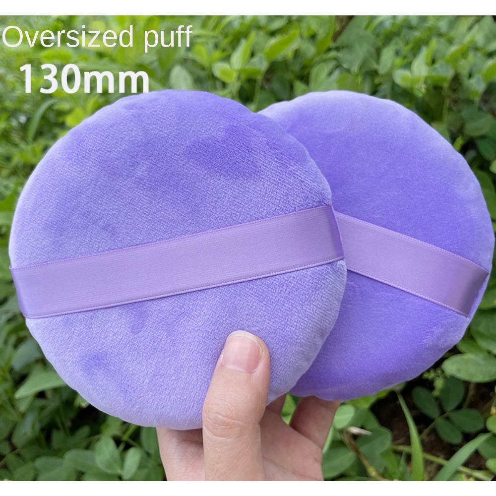 

Purple Oversized Beauty Tool - Extra Large Synthetic Sponge For Makeup Finishing And Powder Application