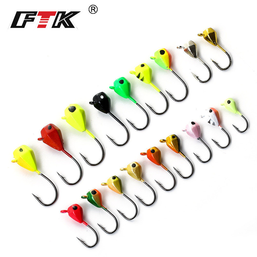 Ftk 5pcs Ice Fishing Jigging Hook Lure Winter Fishing Bait 1 - Temu