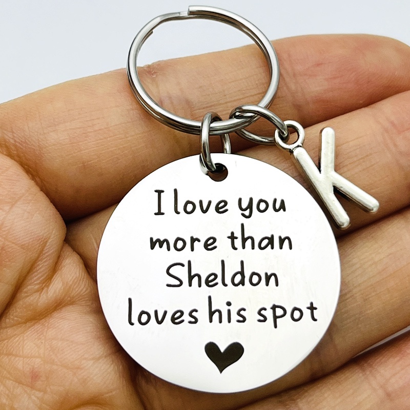 Funny Keychain Gift Boyfriend Husband Valentines Gift I Love - Temu