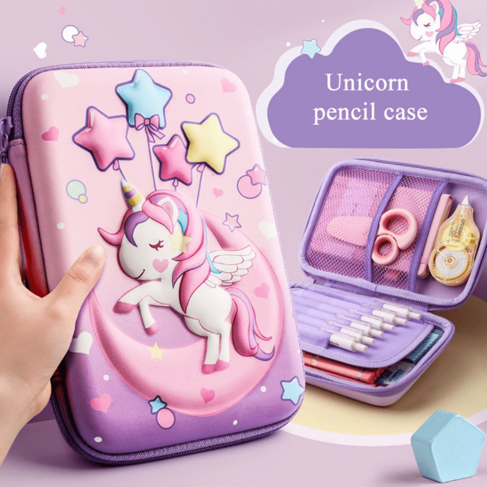 Unicorn Hard Shell Pencil Case