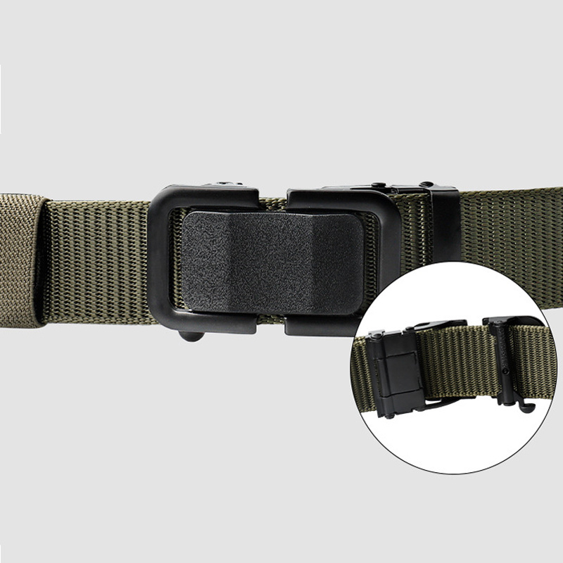 Durable Nylon Belt with Quick Release Buckle for Outdoor Hiking