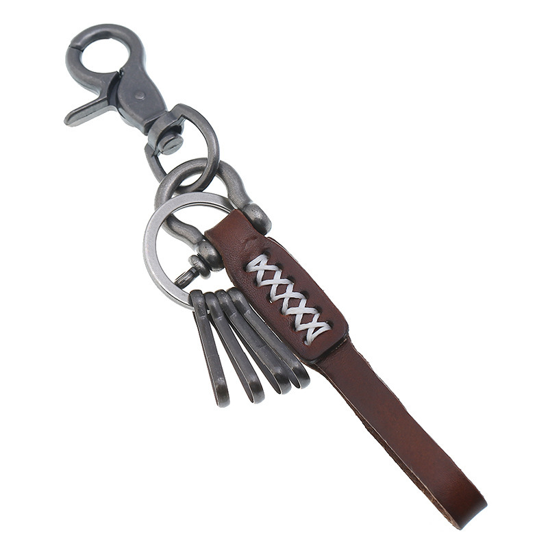 pu leather keychain