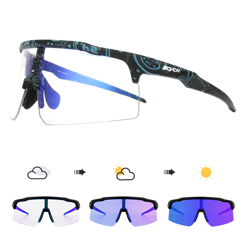 Photochromic Cycling Goggles For Men And Women Windproof Snowproof