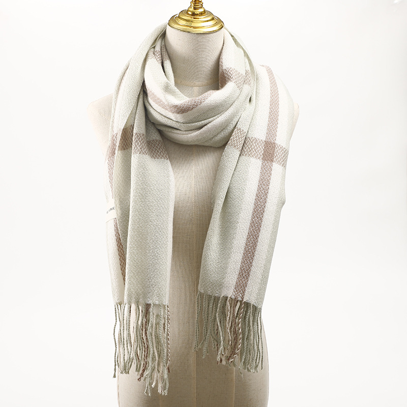 Luxury Cashmere Scarf For Women Winter Warm Shawls And Wraps With