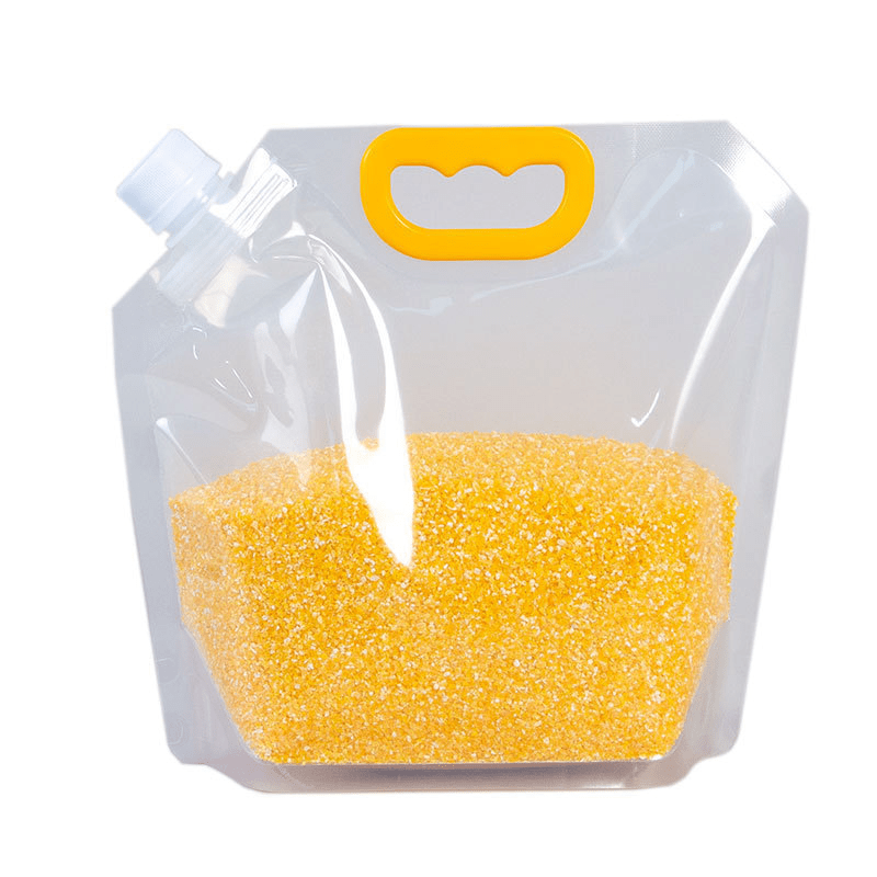 Plastic 2.5L Food Storage Bag Grain Storage Suction Bags