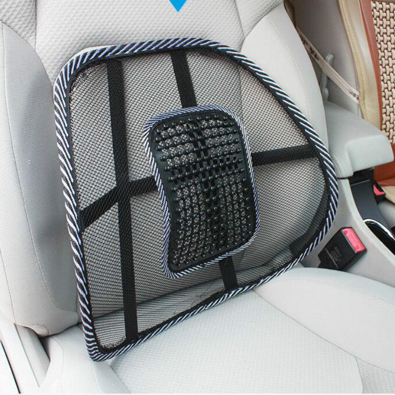 1PC Mesh Truck Seat Cushion Cool Vent Chair Back Lumbar Support