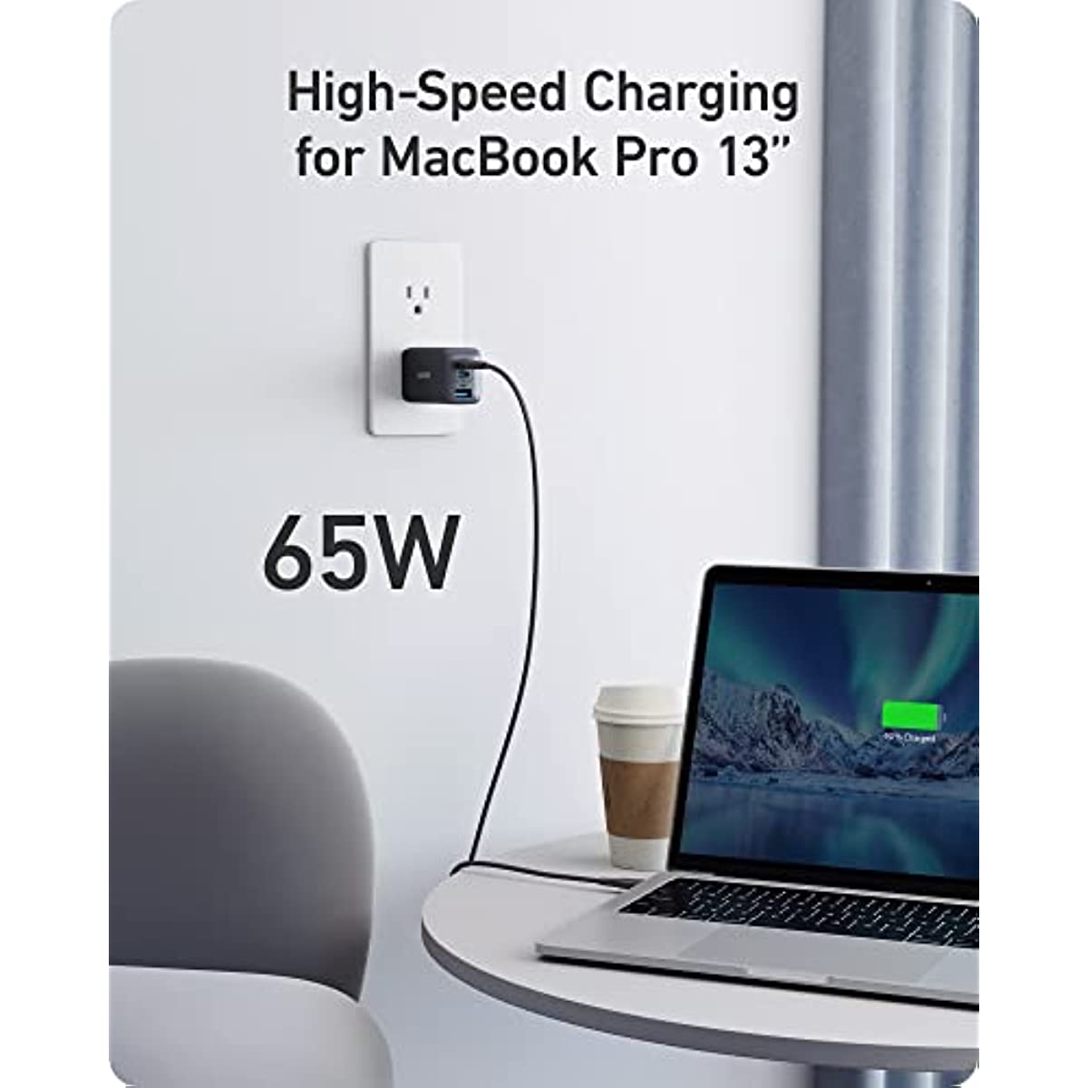 Anker 737 GaNPrime, 120W USB C Charger, PPS 3-Port Fast Compact Foldable  Wall Charger for MacBook Pro/Air, iPad Pro, iPhone 15/Pro, Galaxy S22/S21