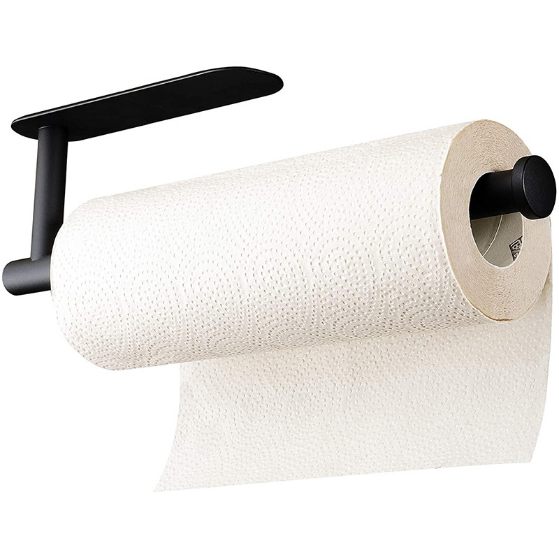 Portarrollos de papel higiénico autoadhesivo o atornillado con estante para  teléfono, soporte para rollos de papel higiénico de acero inoxidable SUS