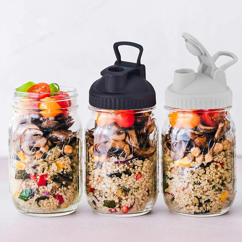 Regular Mouth Mason Jar Flip Cap Lids 8 3 38in Inner Diameter
