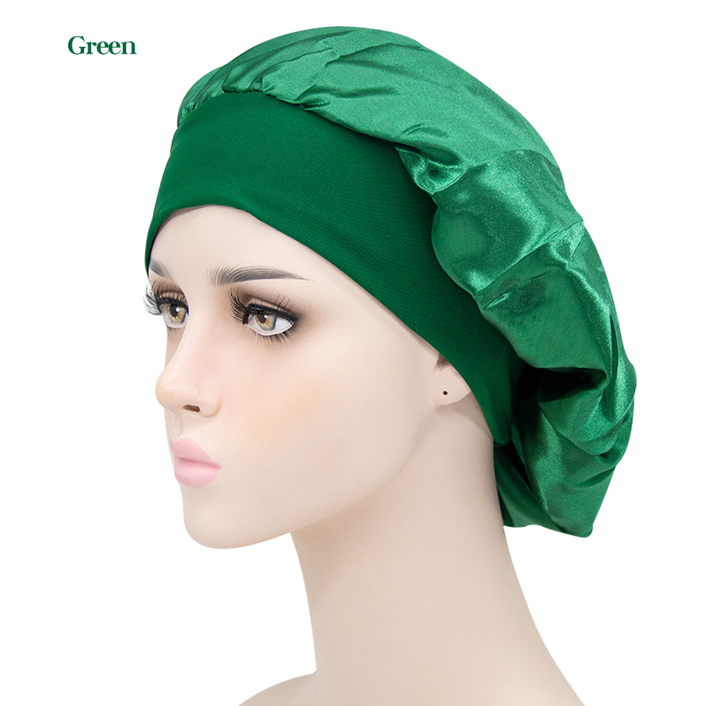 1 pièce bonnet de sommeil en satin de soie pour cheveux - Temu France