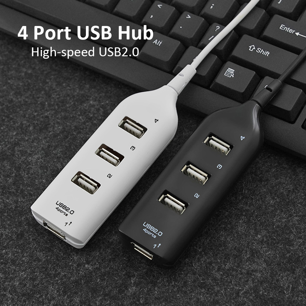 Multi Functional Usb Hub 5mbps High Speed Multi Usb 2 0 Port Splitter