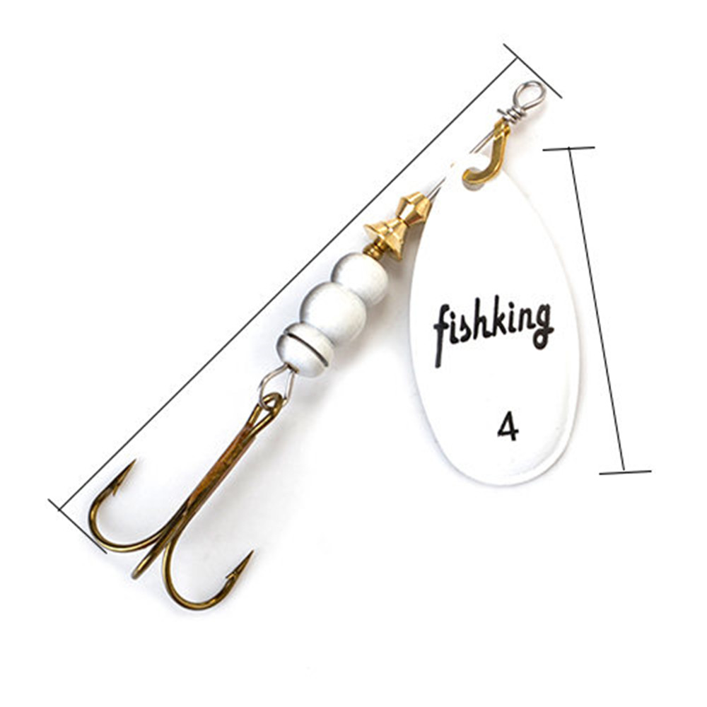 Fishing Spinner Spoon Lure Perfect Catching Fish Treble - Temu